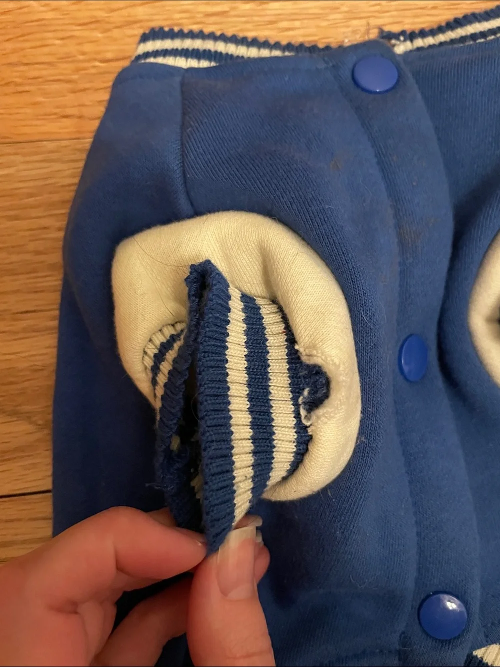 Dog Letterman Jacket with Patches by FuzzYard
